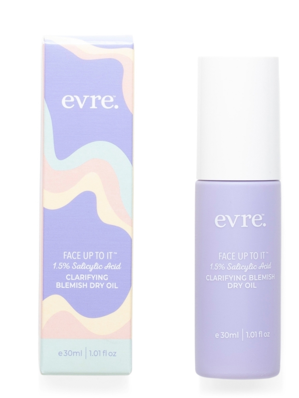 Evre Face Up Clarifying Blemish Dry Oil- NEW!